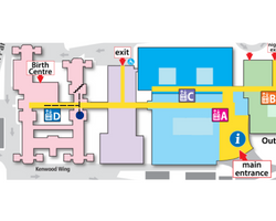 Chemotherapy Day Unit Map